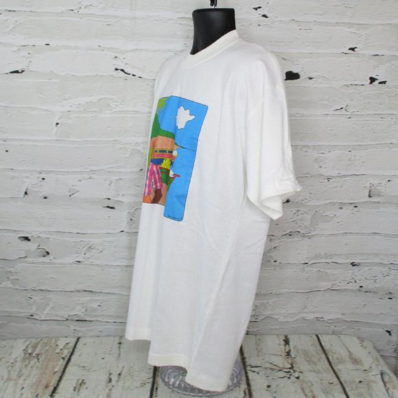 River Bay Barbados Screenprint T-Shirt - Picture 4 of 7